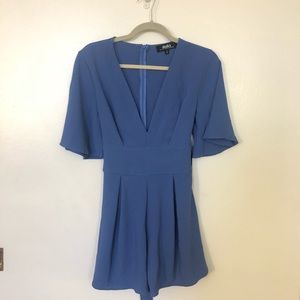 New Small Lulu’s Periwinkle Romper